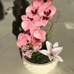 The beauty of artificial flower arrangement 10