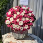 Love vase, baby rose 1