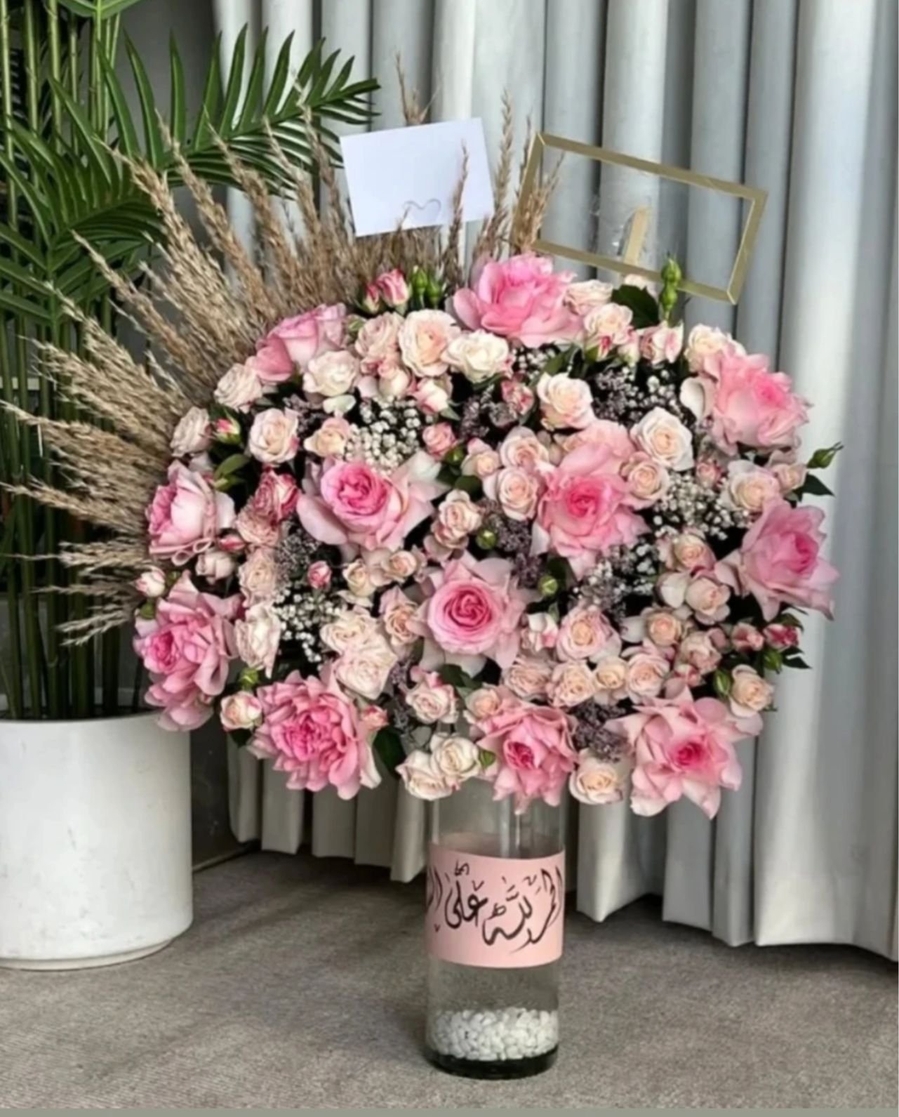 فازه-ورد-بيببي-روز-وردي.jpg Baby Rose Pink Vase - Image 1